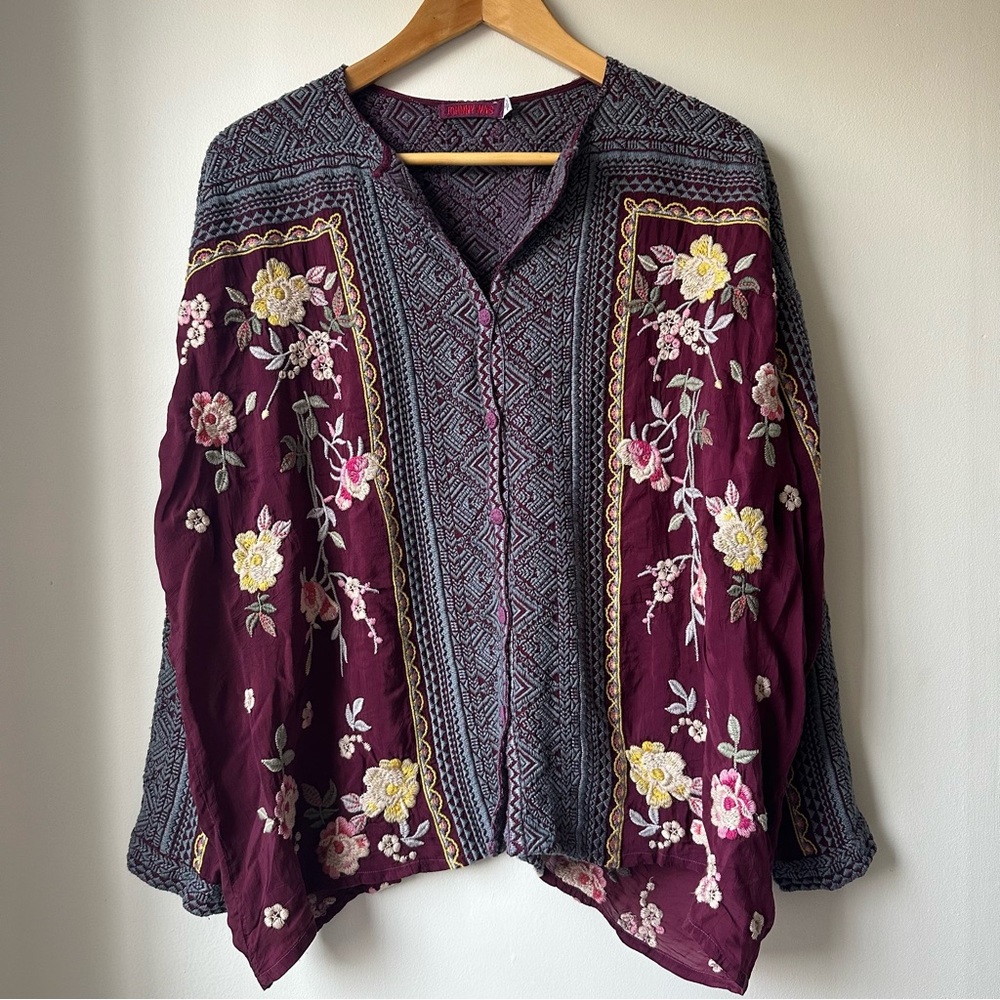 Johnny Was Rumi Blouse